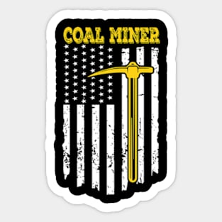 Coal Miner Sticker